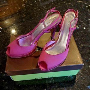 Pink Glitter Women's 9.5 Kelly & Katie Heels
